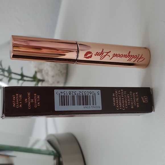 NIB Charlotte Tilbury Hollywood Lips Matte Contour Liquid Lipstick Rising Star - Picture 2 of 12